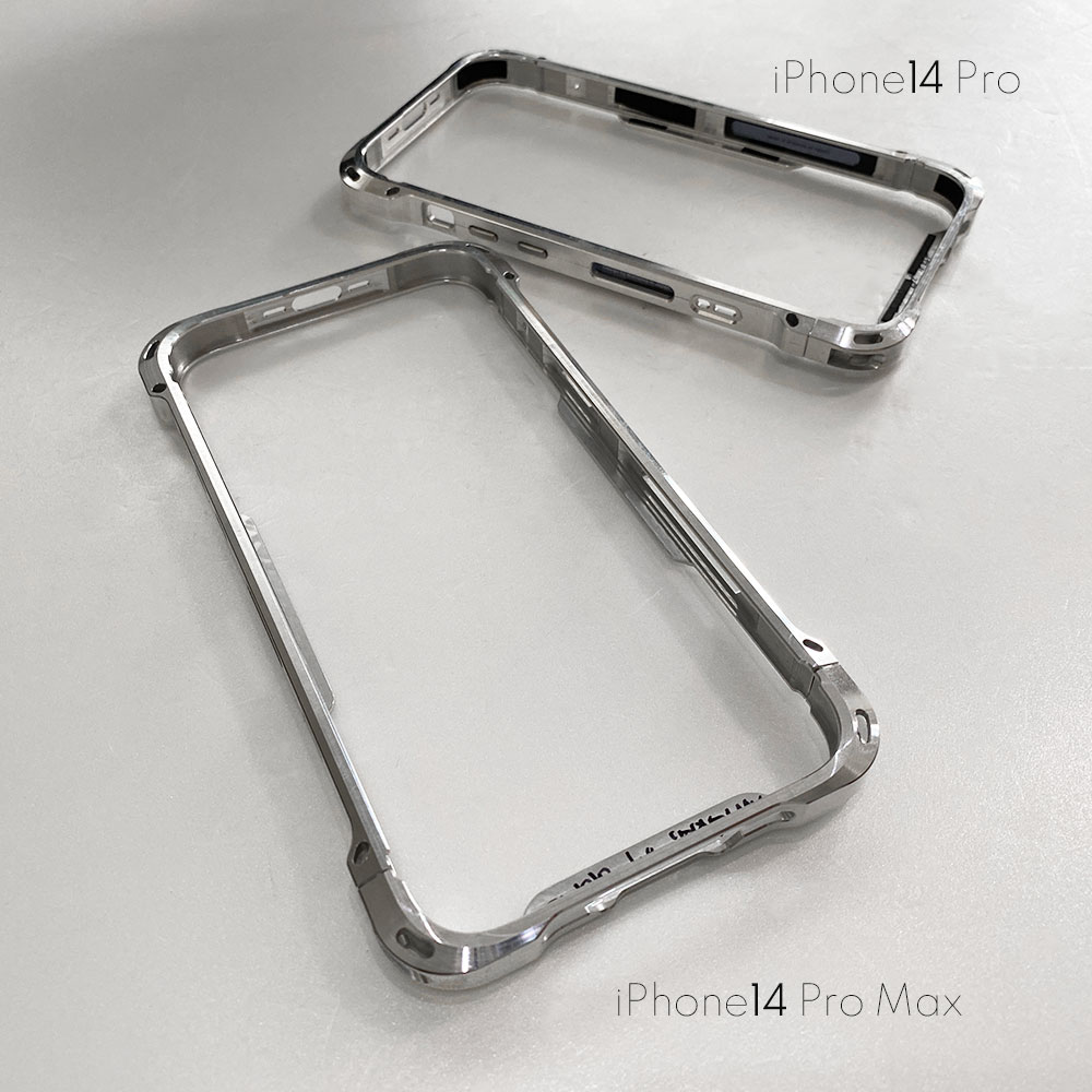 iPhone14ProとMax用バンパーの試作品
