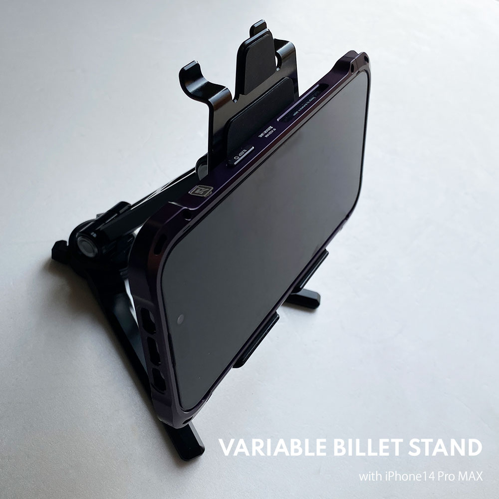 VARIABLE BILLET STANDとiPhone14ProMax