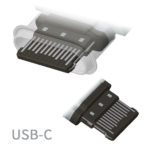 USB-Cの内部オス側